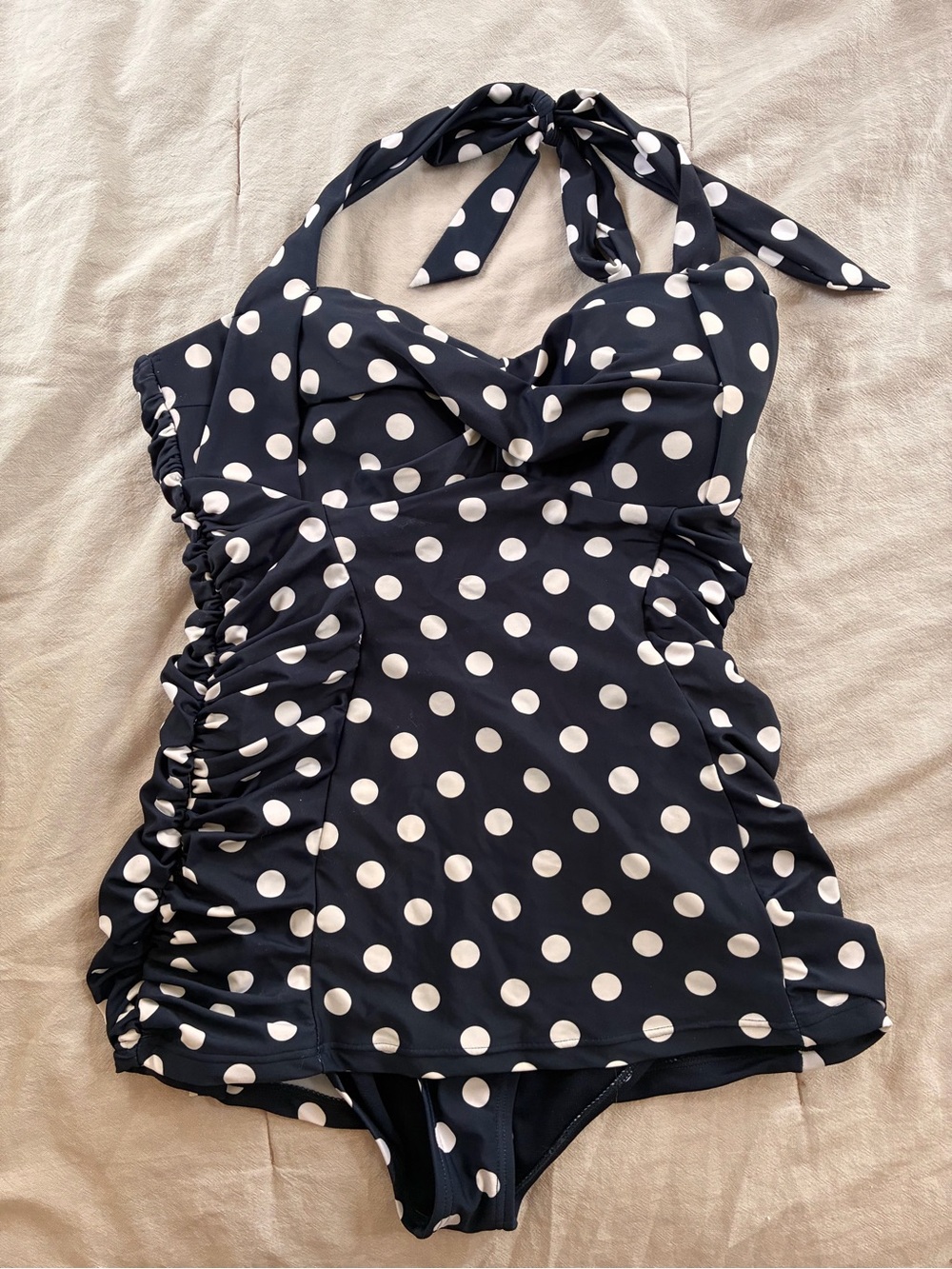 Unique Vintage halter swimsuit